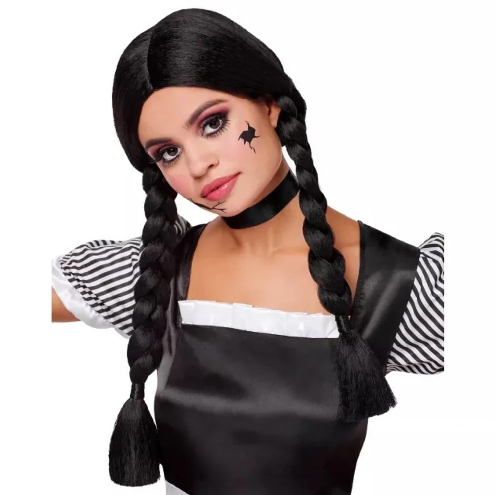 Spirit Halloween Wednesday Addams Wig